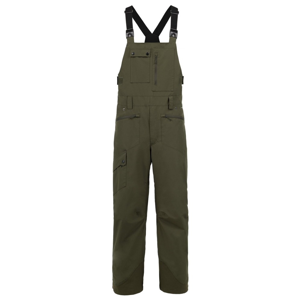 Flylow Snowman Bib Mens Evergreen Ski Snowboard Insulated Pants Medium New